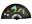09102655: Eventail taichi Dragon couleur R32,5cm 1pc